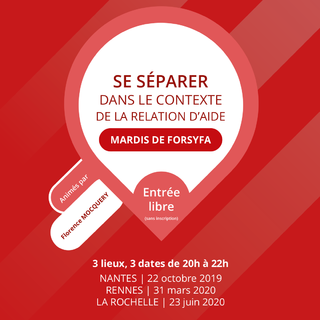 Se séparer dans le contexte de la relation d'aide