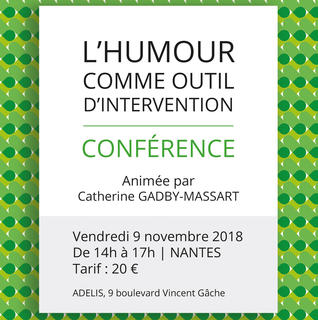 Conférence : l'humour comme outil d'intervention