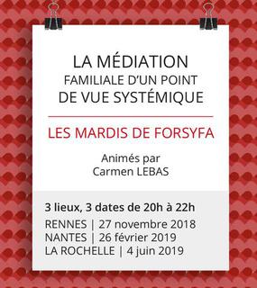 La médiation familiale d'un point de vue systémique